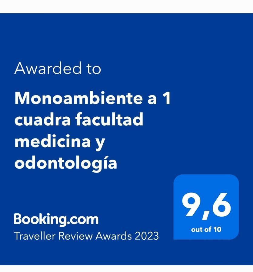 Appartement Monoambiente A 1 Cuadra Facultad Medicina Y Odontologia à Rosario Extérieur photo